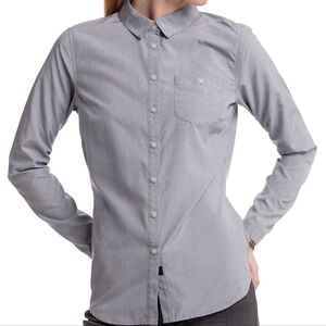 MEC Lupin Long Sleeve Shirt Gray Size Large